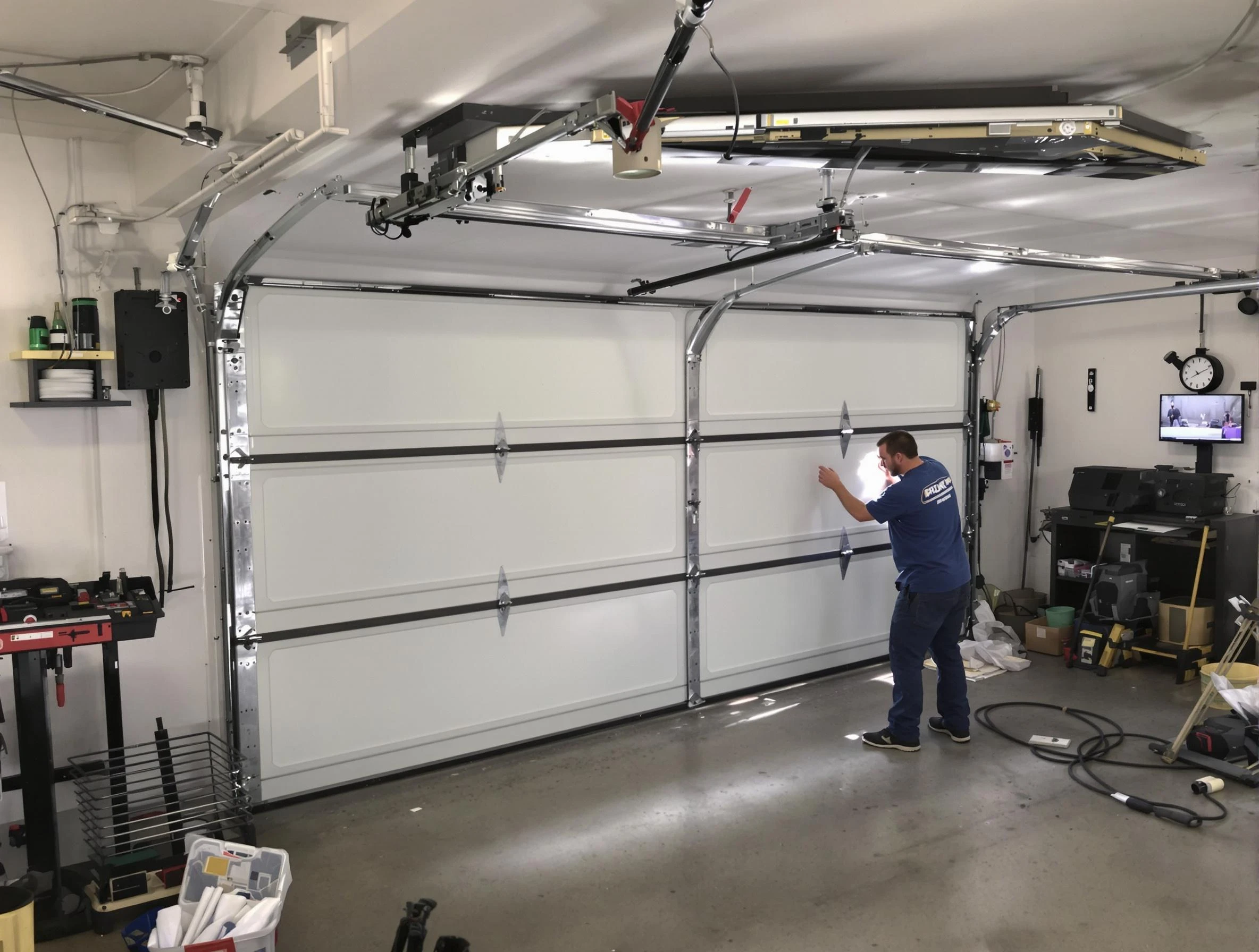 Professional garage door repair service by Guadalupe Garage Door Repair in Guadalupe
